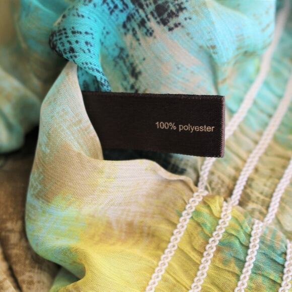 The Limited Flowy Watercolor Print Top S - Picture 5 of 6